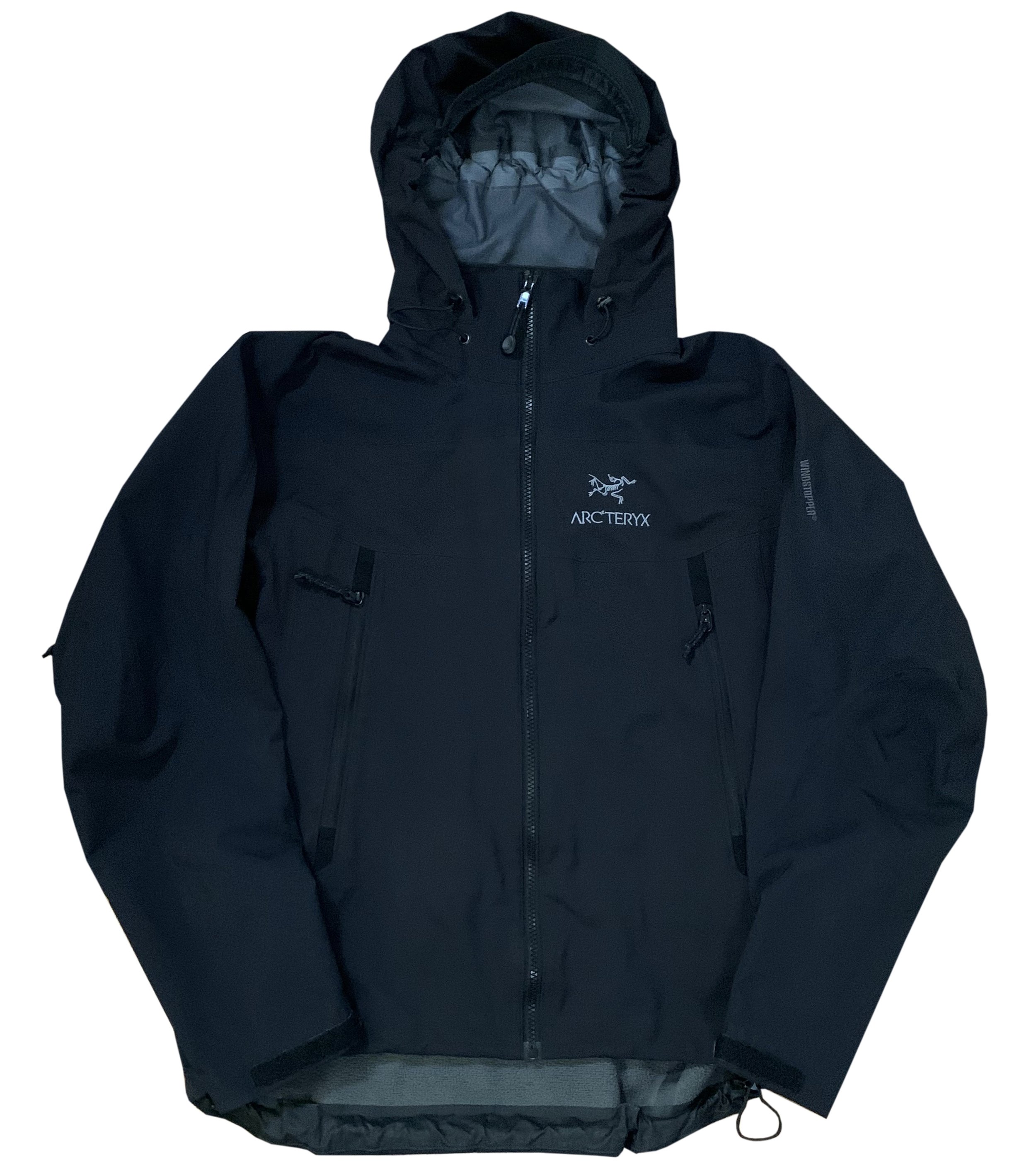 Arc'teryx Venta AR Windstopper Black Hooded Jacket (Size S
